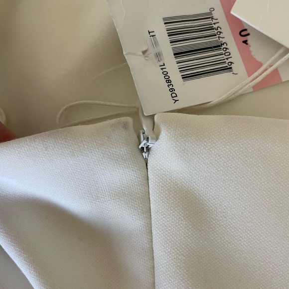 Likely Stella White Sleeveless Mini Dress with Cutouts - Picture 8 of 15